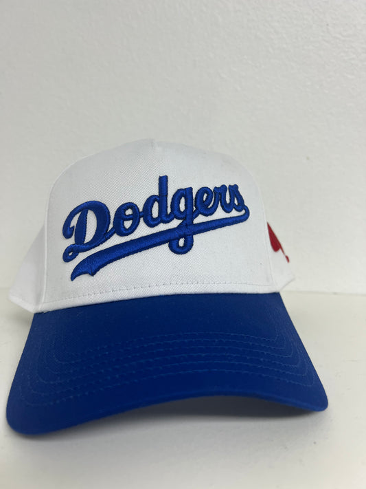 Dodgers 5 panel Snapback With LA Side Patch